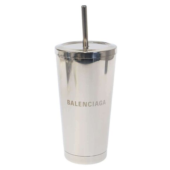 STARBUCKS Stainless Steel Silver Tumbler Cup 24 Oz Clear  Balenciaga Tumbler Silver Tumbler with Straw Silver